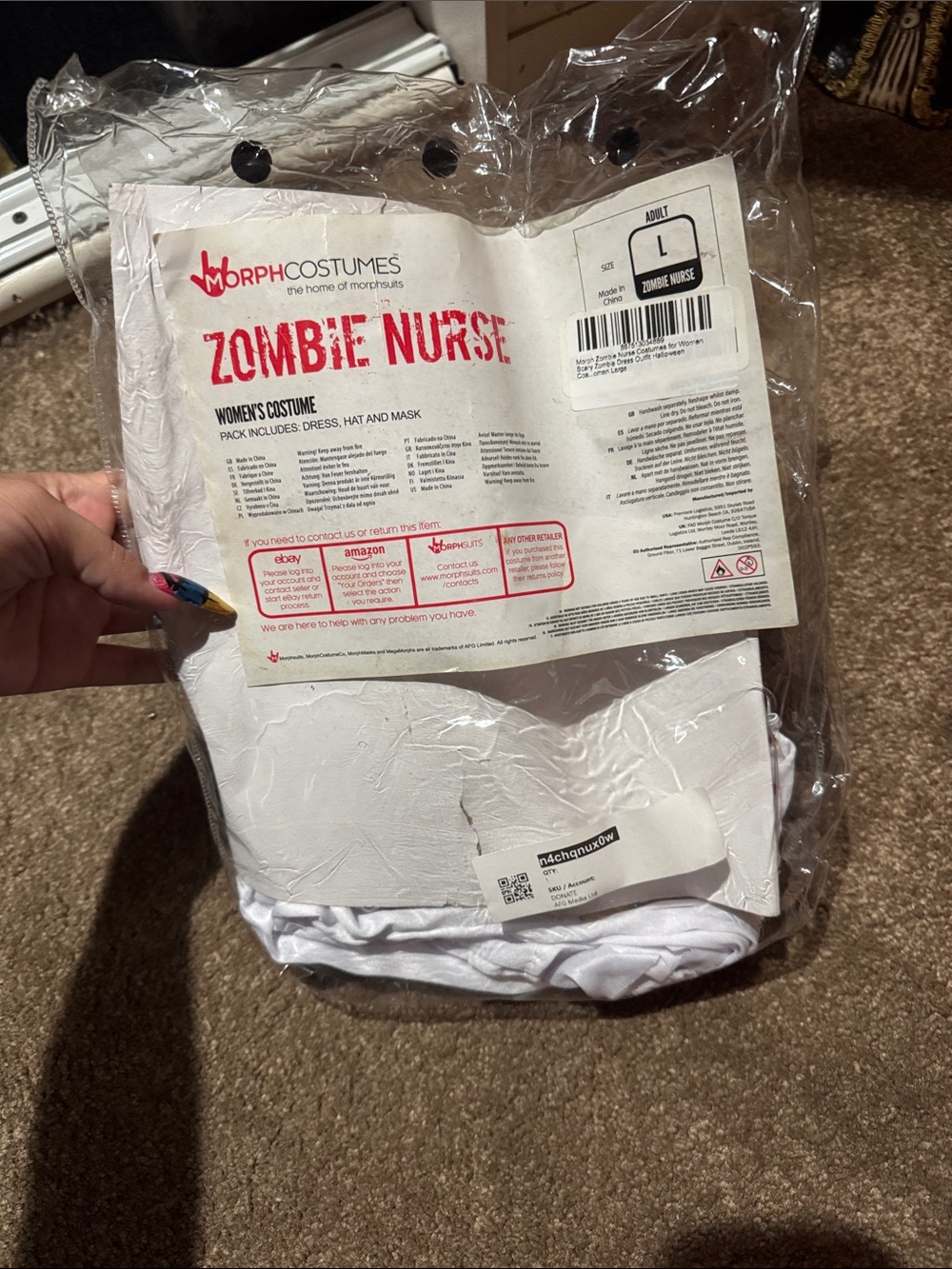 🩸 Zombie Nurse Costume 🩺🧟♀️